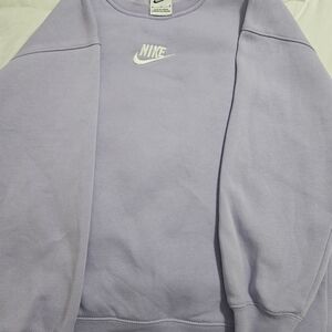 Nike Kid’s Lavender Crewneck Sweatshirt